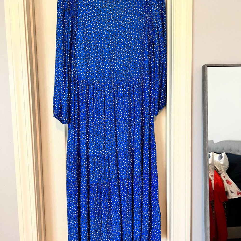 Zara Blue maxi dress M